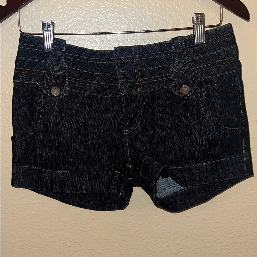 Boom Boom Jeans Dark Indigo Women's Jean Shorts